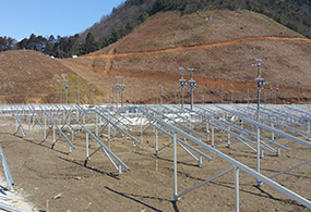 岐阜県岐阜市某太陽光発電所