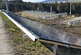 岐阜県岐阜市某太陽光発電所