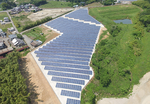 三重県いなべ市某太陽光発電所