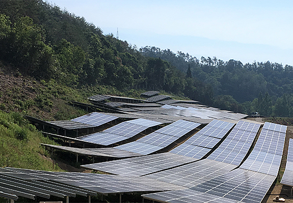 岐阜県関市某太陽光発電所