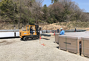 岐阜県関市某太陽光発電所