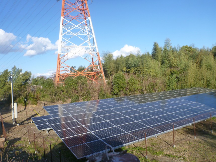 愛知県半田市　S太陽光発電所　工事完了！！